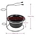 2PCS Universal Heavy Stainless Shaving Brush Stand Holder With Shaving Bowl-The Best Safety Razor Stand