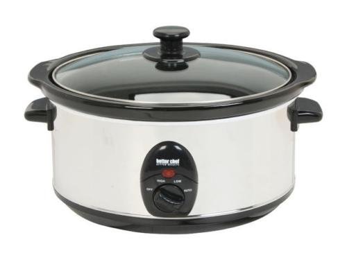 Click Here to See More Images Better Chef Im-454 Stainless Steel 3.7 Qt. 3.5l Slow Cooker Trust Quality Number ONE