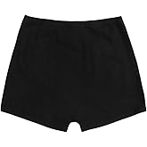 WDIRARA Women's High Waisted Skinny Biker Shorts Athletic Workout Yoga Short Leggings