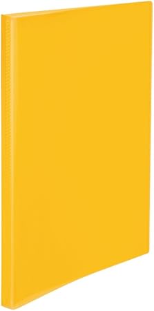 Amazon プラス クリアファイル シンプルクリアーファイル 40ポケット オレンジ 98 196 クリアホルダー 文房具 オフィス用品