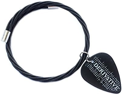 Guitar String Bracelets for Men &amp; Women (Black)