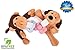 Deedee Baby Pacifier with Stuffed Animal & Detachable Pacifier Holder & Your Baby Will Love This Plush Soft Toys with Silicone Binky - Cuddly Dog & Monkey - Perfect Baby Shower Gift for Boys & Girls