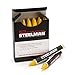 Steelman Yellow Tire Marking Crayons for Mechanics, Marks Damage on Wet and Dry Tires, Box of 12