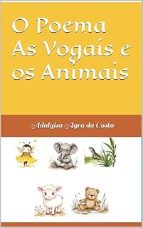 Livro O poema As Vogais e os Animais