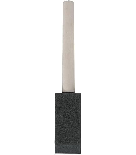 FoamPRO 72-4 Foam Brush With 4 Refills – 2 Inch Paint Brush For Smooth Finish, No Brush Marks