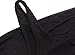 FIYOTE Women Summer Beach Sleeveless Tank T-Shirt Swimsuit Dress Cover Up (Medium, Black)