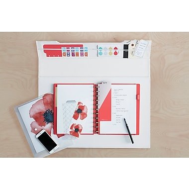Martha Stewart Clear Pocket, Letter Size, Persimmon (44915) - Thumbnail 2