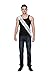 It's My FING Birthday White Satin Sash - Funny Birthday Party Supplies and Decorations