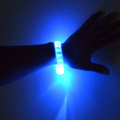 Blue Fashion LED Light Up Bracelet