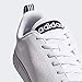 adidas NEO Men's Advantage Clean VS Lifestyle Tennis Shoe,White/White/Collegiate Navy,9.5 M US
