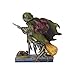 Enesco Jim Shore Heartwood Creek Skeleton Witch Riding Broom