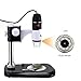 USB Microscope, COLEMETER USB 2.0 Handheld Digital Microscope 2MP 500X 8-LED Zoom Digital Magnifier Endoscope Video Camera with Stand for WIN XP / VISTA, WIN 7/ 8 /10, Mac