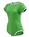 Littleforbig Adult Baby Diaper Lover (ABDL) Button Crotch Romper Onesie Pastel Series Green XXL