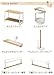 Yamazaki Home Tosca Kitchen Towel Hanger, Steel + Wood