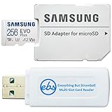 Samsung 256GB Micro SDXC EVO+ Plus Memory Card for