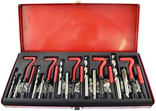 Capricornleo Thread installation and repair kit helicoil set 131pc metric sizes M5-M12 AN13