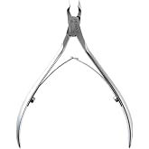 Mehaz Quick Trim Cuticle Nipper, 1/4" Jaw, Stainless Steel with Double Spring Lap Joint
