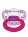 4 Nuk Orthodontic Silicone Pacifiers 18-36 mo GIRL Butterflies + Whales (2 Packages that have 2 Pacifiers in Each Package)