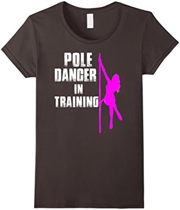 Womens Women's Pole Dancer t-shirt Pole Fitness shirt Dance clothes Large Asphalt