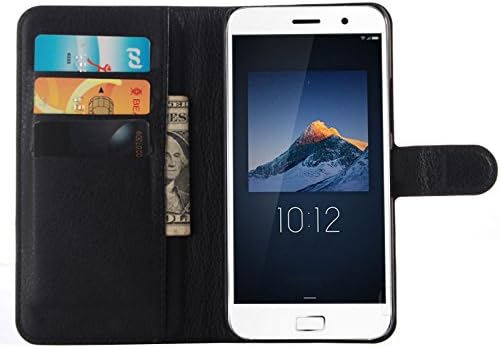 Lenovo ZUK-Z1 Case, Zeeeda Pu Leather Wallet Flip Stand Case Cover for Lenovo ZUK Z1 (Black)