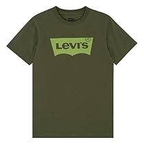 Levi's Big Boys' Graphic T-Shirt, Night Green, S