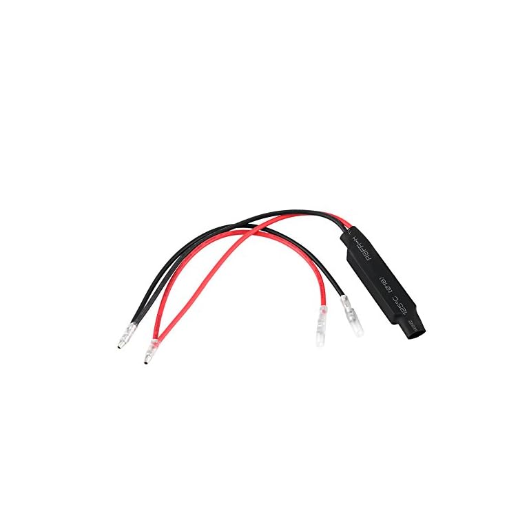 2 Pcs 10W LED Light Load Resistor In-line Motorcycle Resistors LED Turn