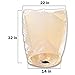 Just Artifacts ECO Wire-Free Flying Chinese Sky Lanterns (Set of 20, Eclipse, Ivory) - 100% Biodegradable, Environmentally Friendly Lanterns!