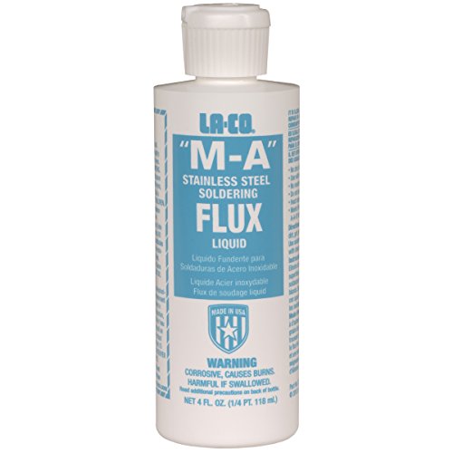 LA-CO M-A Liquid Stainless Steel Flux Liquid, 4 oz