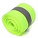 Actopus 10M(L) 5X1.5cm Reflective Tape Fabric for Safety Clothing Sew On Trim Lime Green