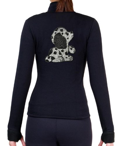 Figure Skating Polar Fleece Fitted Jackets by Polartec with Rhinestones R133 (Adult Extra Small) Figure Skating Polar Fleece Fitted Jackets by Polartec with Rhinestones R133 (Adult Extra Small)
