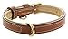 Leather Padded Dog Collar - Made of Genuine Kingston Luxury Leather