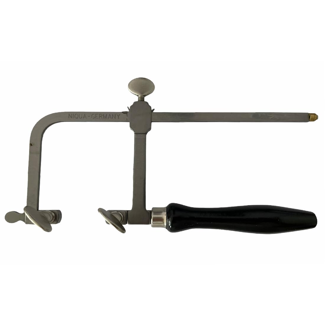 Niqua fretsaw Frame Hardened Tension-Screws 100-160 mm Bow Depth 120mm