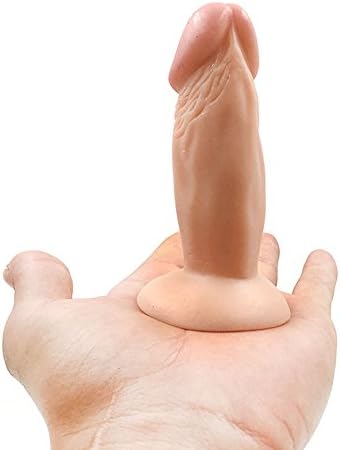 YJbcfha--018, 4.3" Harnesses D-i-Ld-0s with Suction Cup,Real Lifelike Skin, ZZ-1010-UU (Flesh)