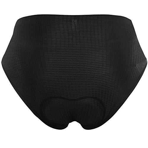 NOOYME Women Bike Underwear Gel 3D Padded Printed Design Bicycle Briefs