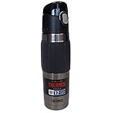 Thermos Vacuum Insulated Hydration Bottle - 18 oz - Stainless Steel/Charcoal