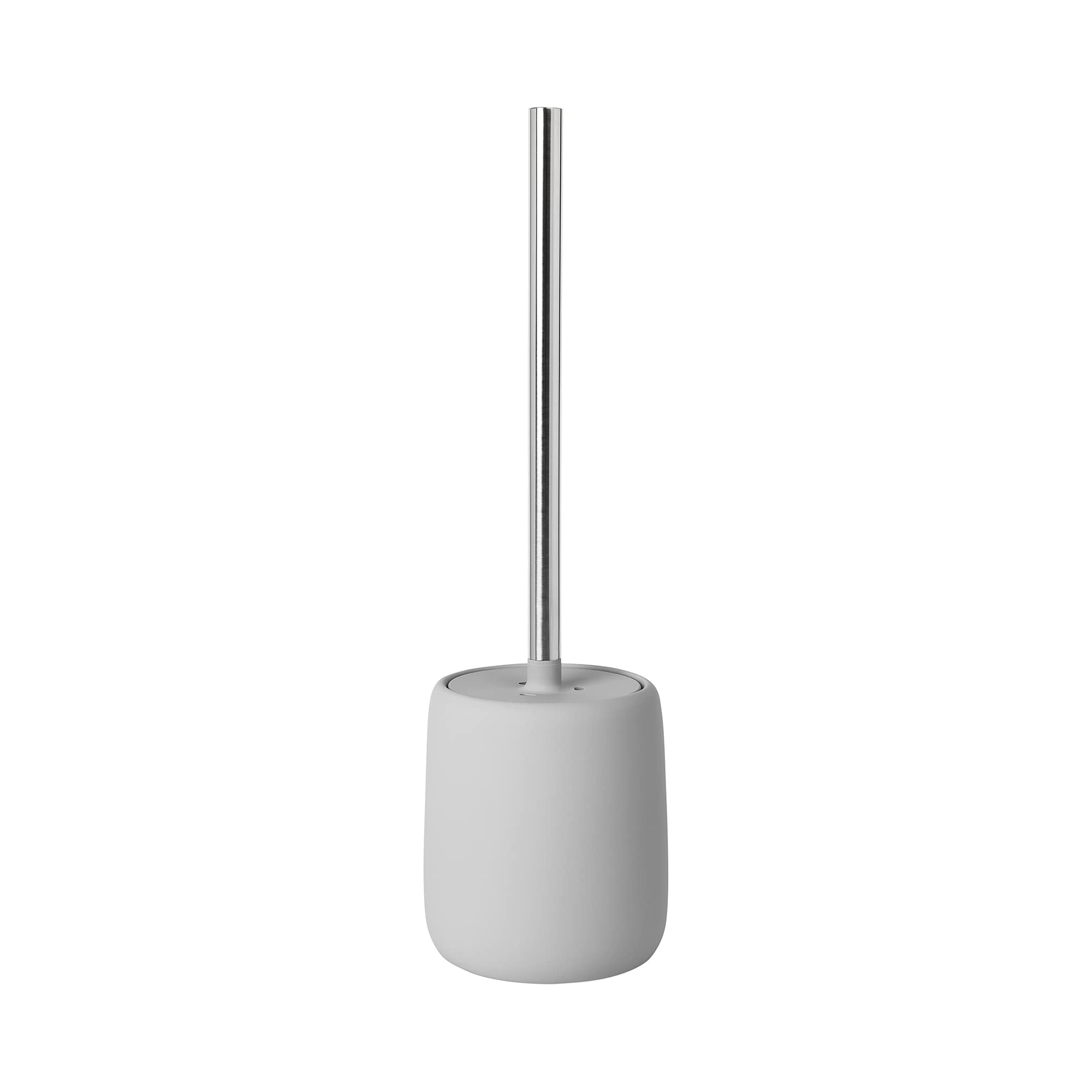 blomus 69064 Blomus Toilet Brush, Ceramic, plastic, silicone, Micro chip, H 39 cm, Ø 11 cm