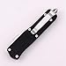 HaoMing Knives Double Action Out The Front Safety Knife Black