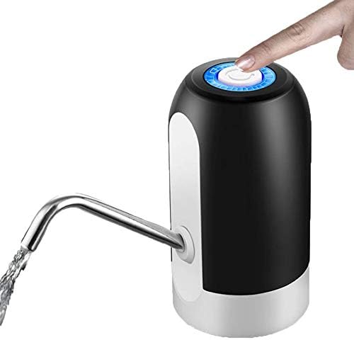 Portable Electric Automatic Water Pump Dispenser Gallon Drinking Bottle Switch (Black)