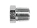 Brennan 5406-P-04-SS Stainless Steel Pipe Fitting, Hex Head Plug, 1/4