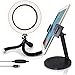 8'' Ring Light with Stand [Adjustable Tablet Holder], Compatible with iPad/iPhone/Samsung/Android/Fire Tablets, Ideal for Video/Live Streaming/Selfie/Makeup