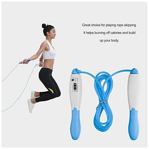 Miwaimao Jump Ropes for Men,Sports Fitness Exercise Jump Ropes Counting Skipping Rope Tool Fast Speed Number Counter Gym… - Image 3