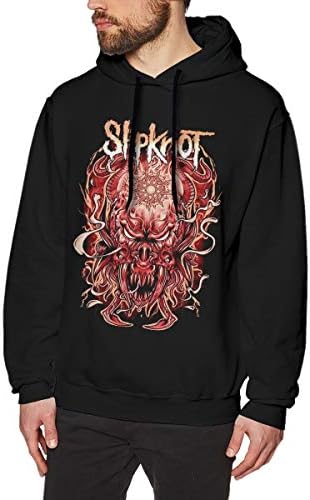 Slipknot Mens Long Sleeve Sweatshirts Men's Hoodies Black