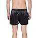 Intimo Men's Classic Silk Boxers, Black