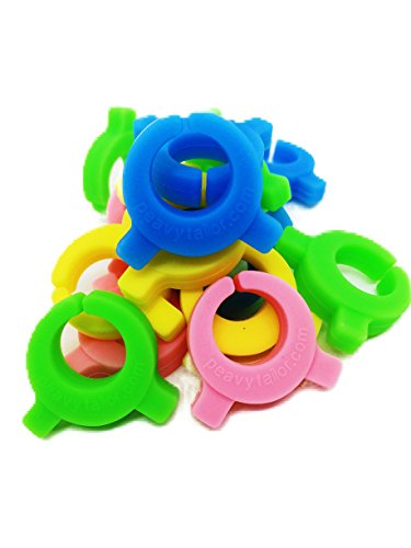 16 Pcs Bobbin Holders Clamps Clips Best Bobbin Buddies for Embroidery, Quilting and Sewing Thread PeavyTailor