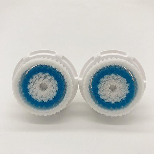 Stouch 2 Pack Deep Pore Facial Cleansing Brush Replacement Heads for Radiance, Acne and Blackhead Removal Compatible with Mia 1, Mia2, Mia3 (Aria), SMART Profile, Alpha Fit, Pro, Plus Cleanser System