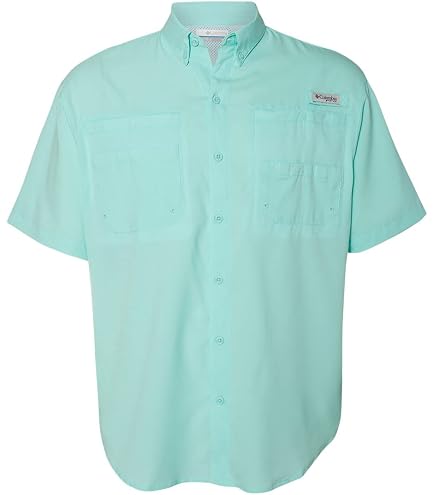 Chemise De Pêche Columbia Super Bahama PFG - Homme Taille L - Gris à Carreaux - Occasion