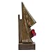 storeindya Nose Eyeglass Holder Stand/Wooden Spectacle Holder/Spectacle Stand/Eyeglass Holders for Desk/Desk Eyeglass Holder/Handmade Beard Stand for Office Home Décor (Design 8)