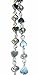 Stainless Steel or Iron Chain Lanyard and badge holder 34 inches, Magnetic Breakaway clasp or Non Breakaway options available (Hematite Chain - NON Breakaway (Stronger))