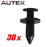 PartsSquare 30pcs Fender Liner Fastener Rivet Push Clips Retainer Fastener for Ford Chrysler Dodge Lincoln Jeep Plymouth