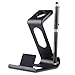 SPARIN Apple Watch Series 3/2 Stand, Aluminum Changer Stand Dock Holder with Premium Stylus Pen for All Apple Watch Models and iPhone, Black
